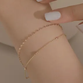 [14K Gold] Waze Bracelet