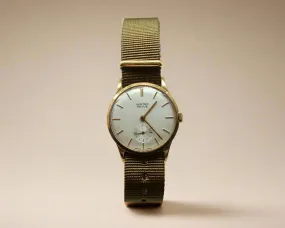 1960s Gold Vertex Revue Mechanical Watch