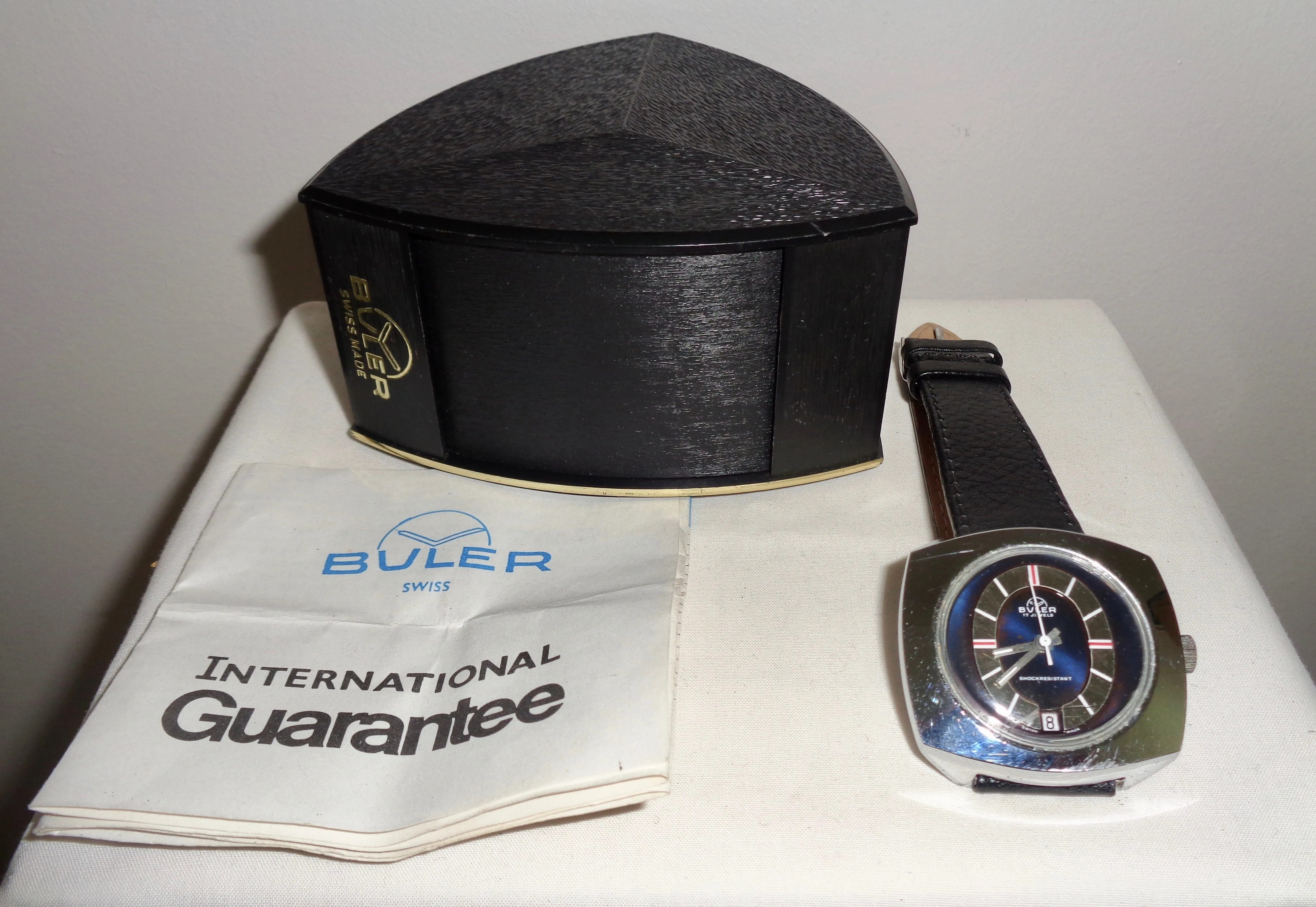 1970s Buler Manual Wind Mechanical Watch