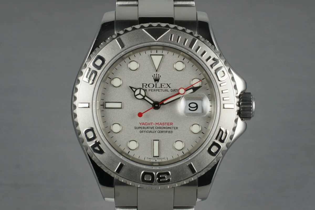 2001 Rolex Yacht-Master 16622 with Box and Papers