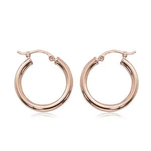 2.5x20mm Hoop Earrings