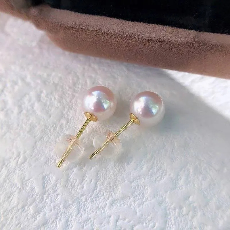 3-6mm Mini Akoya Pearl Stud Earrings