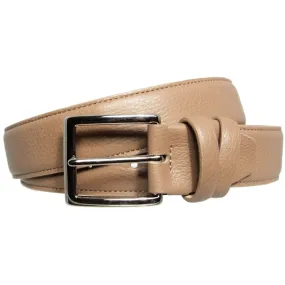 34 mm Duo Ply Leather Belt Beaver