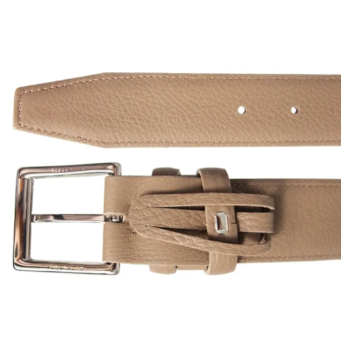 34 mm Duo Ply Leather Belt Beaver