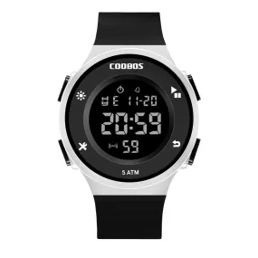 50 M Swimming Waterproof Student Sports Electronic Watch Waterproof LED Luminous Simplicity Couple Watch