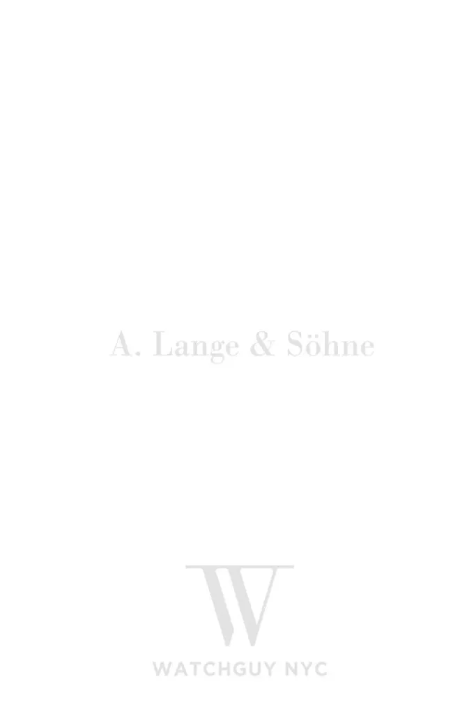 A. Lange & Sohne Lange 1 Daymatic 320.025 Watch