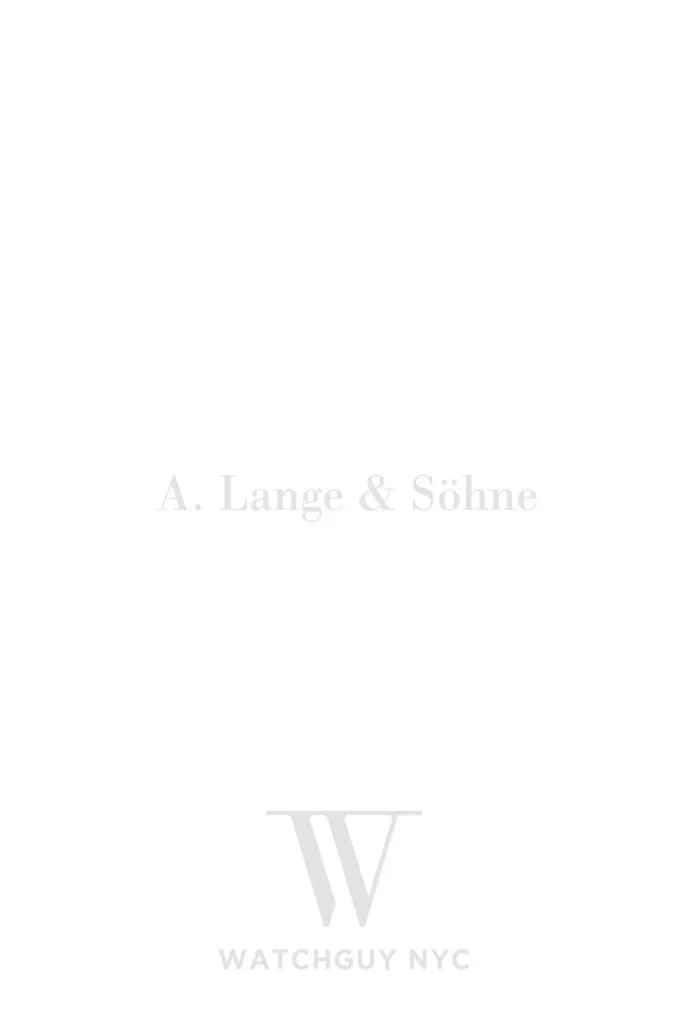 A. Lange & Sohne Lange 1 Lange 1 101.025 Watch