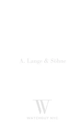 A. Lange & Sohne Lange 1 Moon Phase 109.025 Watch