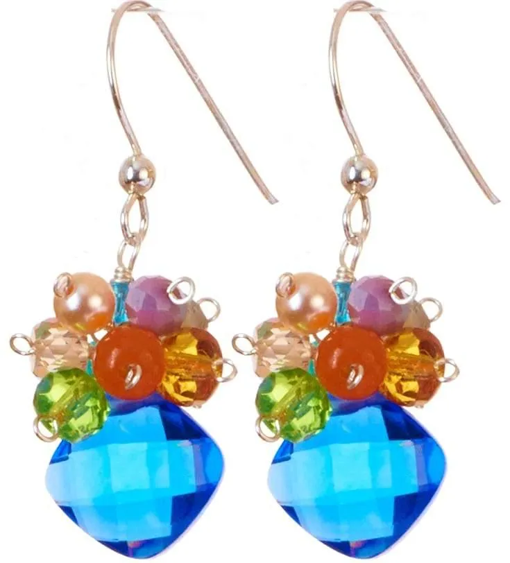 Abby Cluster Earrings