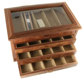 Agresti Briarwood 20 Position Watch Chest - Floor Model