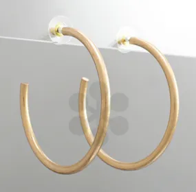 Alyce Worn Hoop Earrings