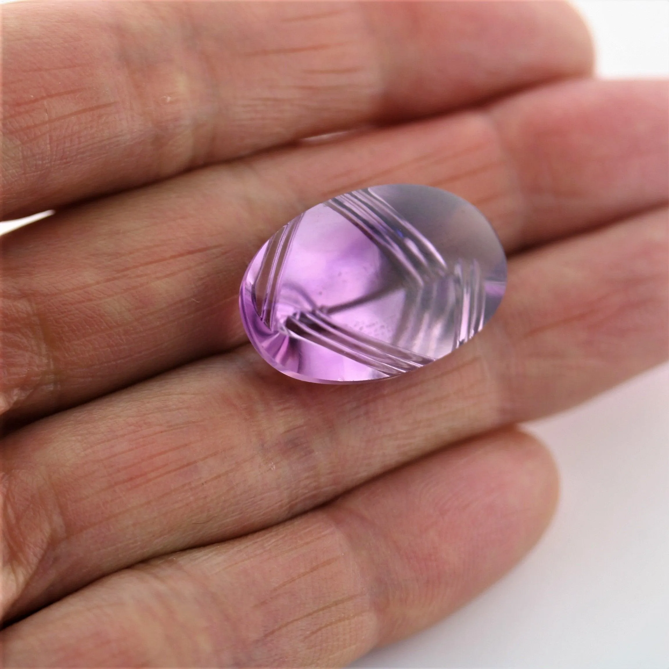 Amethyst Loose Gemstone Fancy Oval Shape