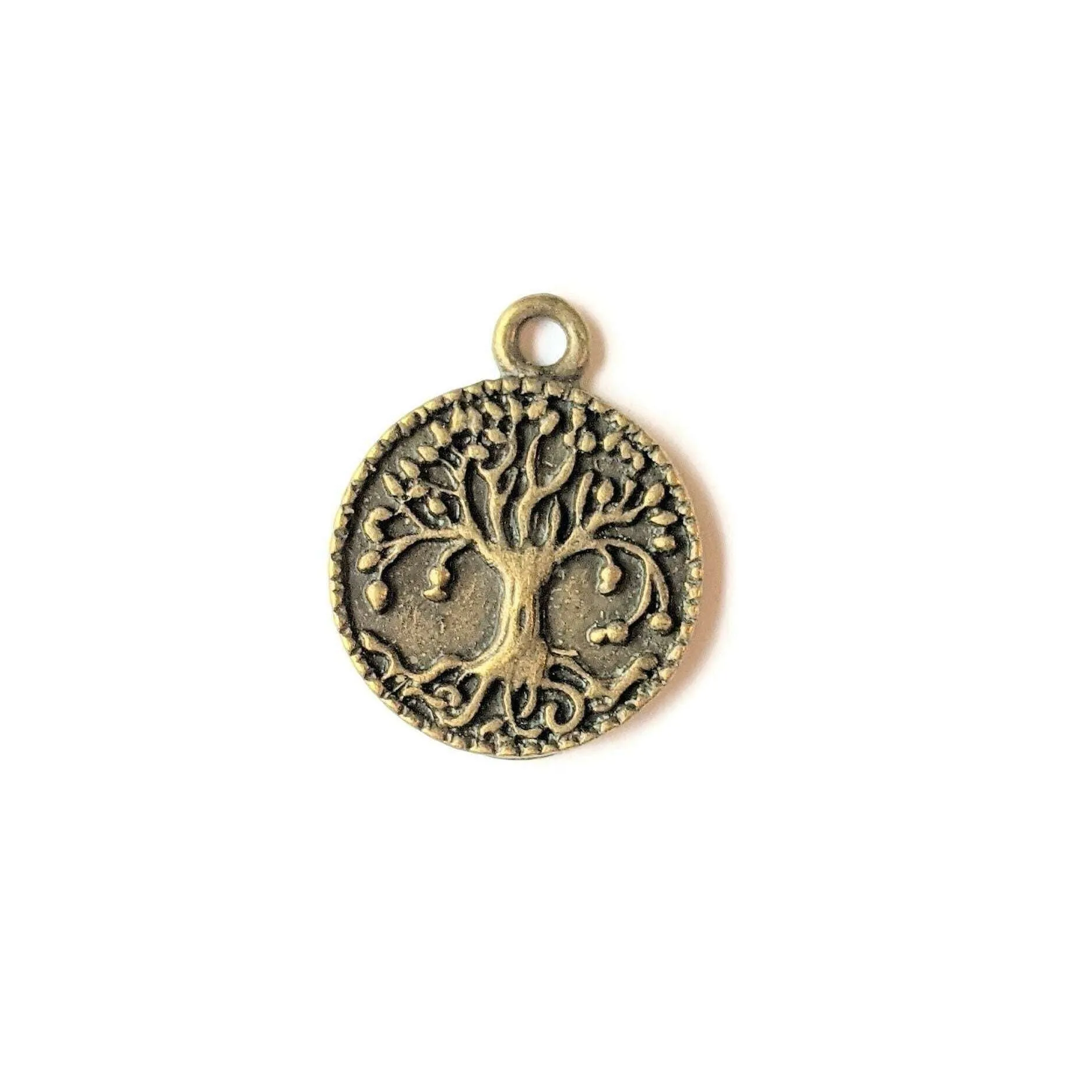 Antique Bronze Tree of Life Charm