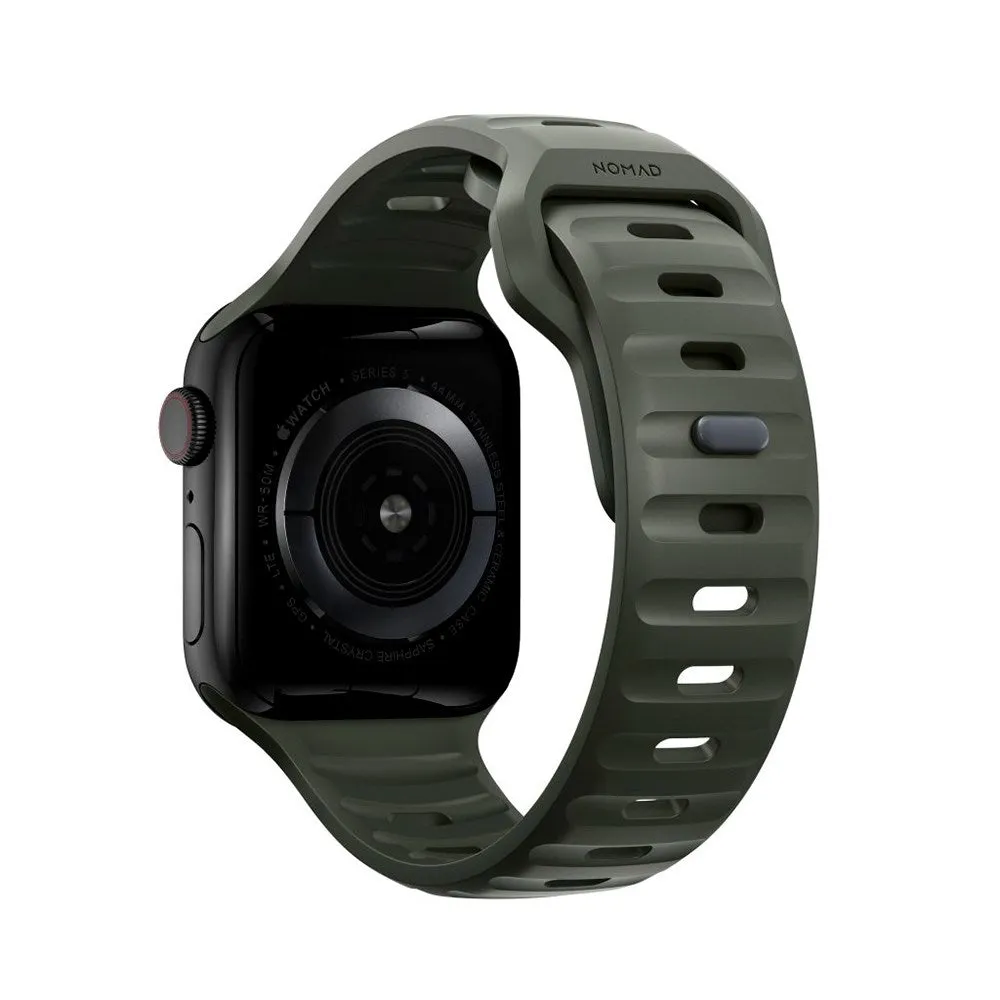 Apple Watch (38/40/SE/41/42mm) Nomad Sport Band Rem - Ash Green