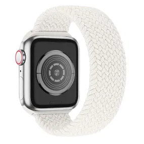 Apple Watch (41mm) elastic watch strap - Pearl White / Size: L