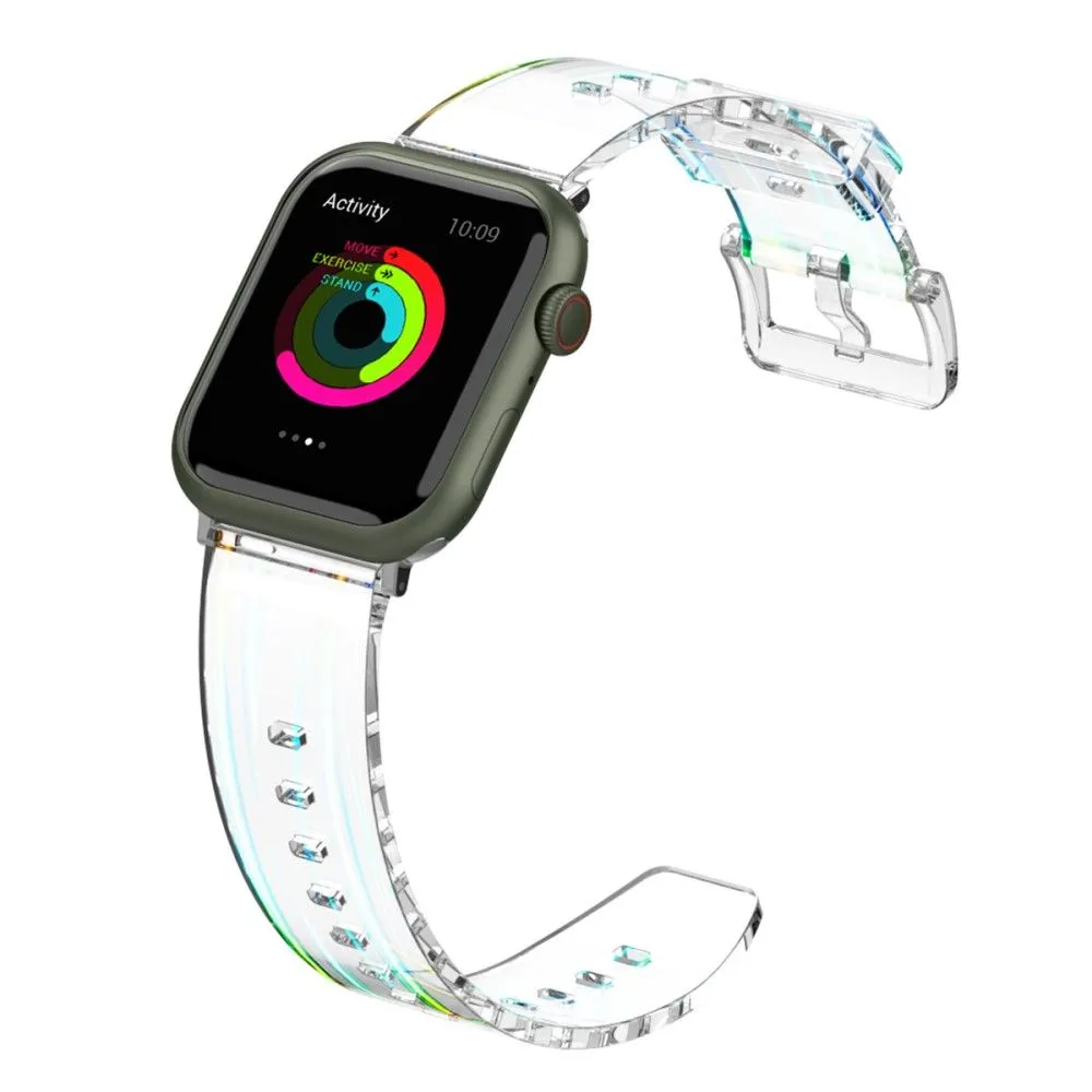 Apple Watch (41mm) flexible transparent watch strap -  Transparent