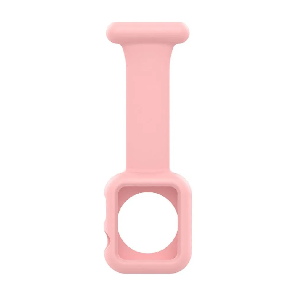 Apple Watch (45mm) doctor nurse silicone watch strap - Pink