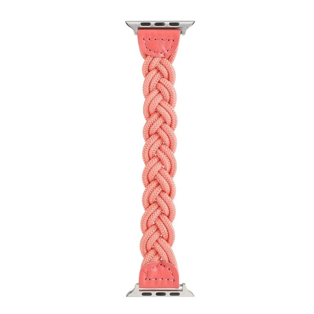 Apple Watch Series 6 / 5 44mm woven braid watch band - Rose