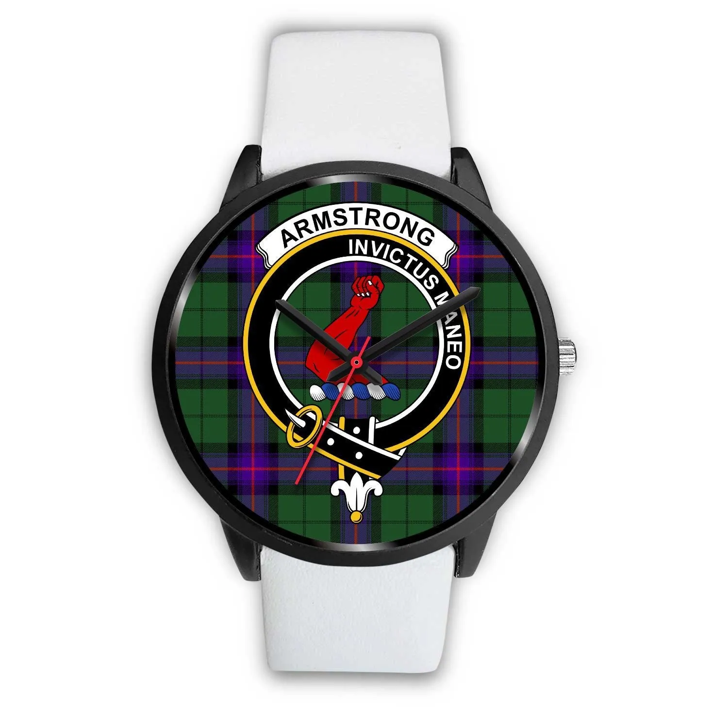 Armstrong Modern Clan Badge Tartan Black Watch