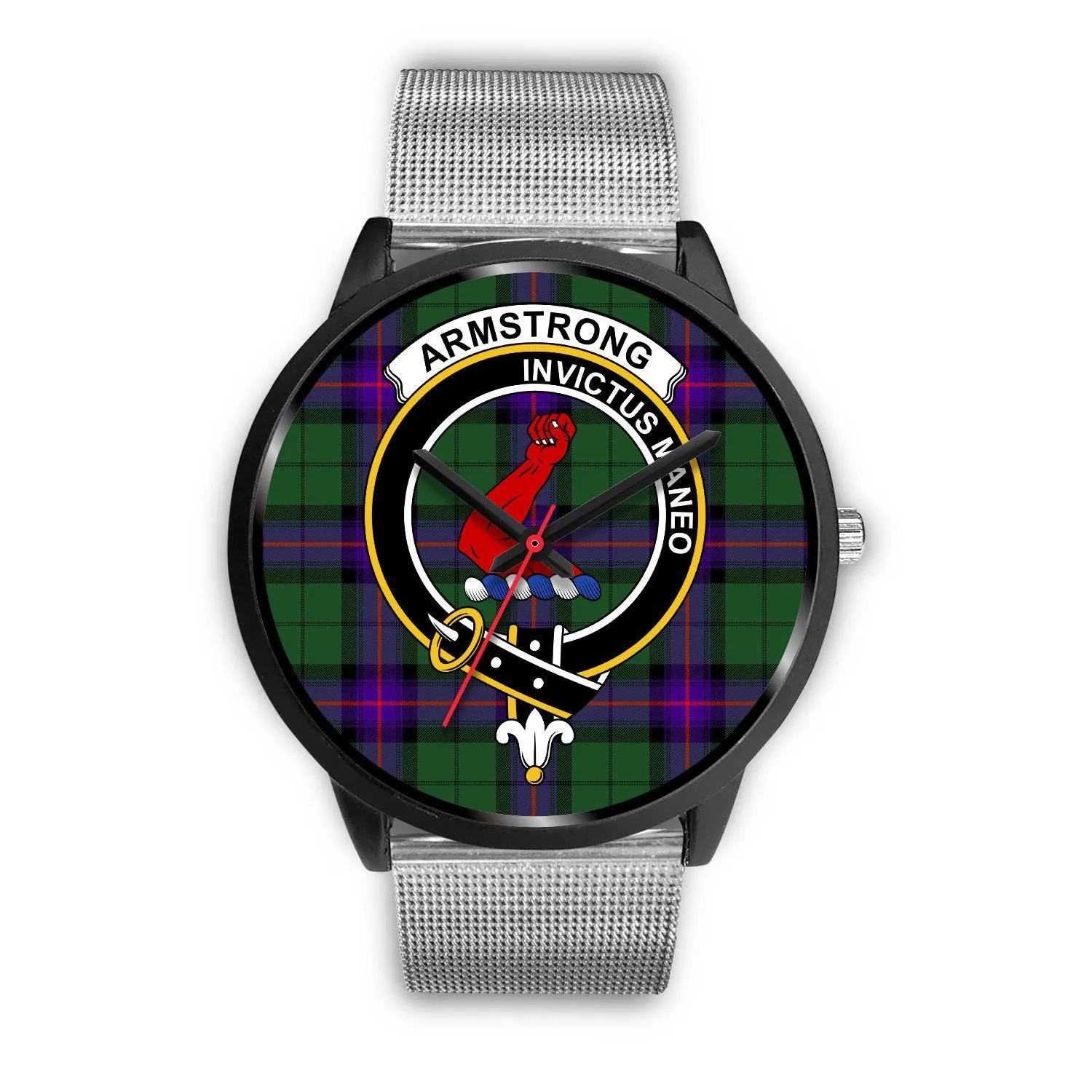 Armstrong Modern Clan Badge Tartan Black Watch