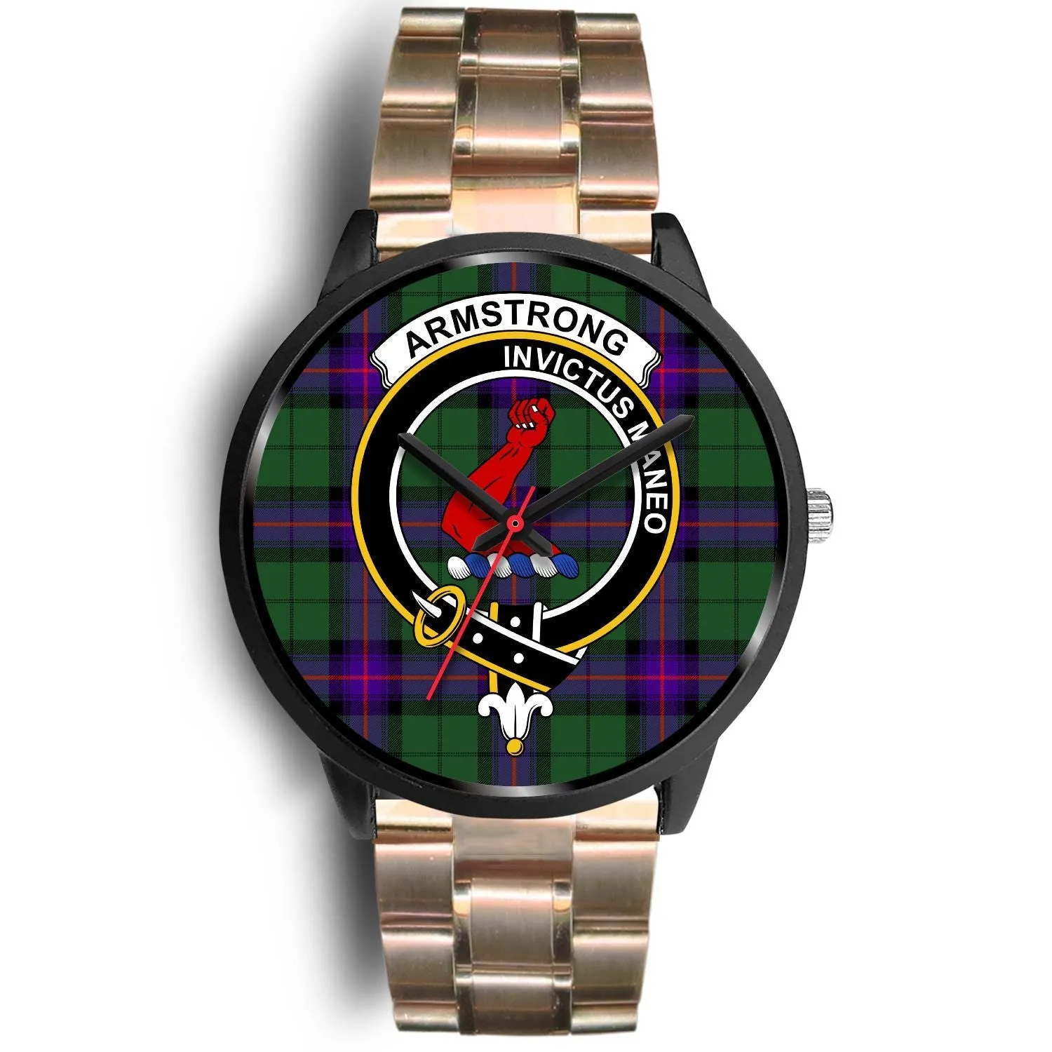 Armstrong Modern Clan Badge Tartan Black Watch