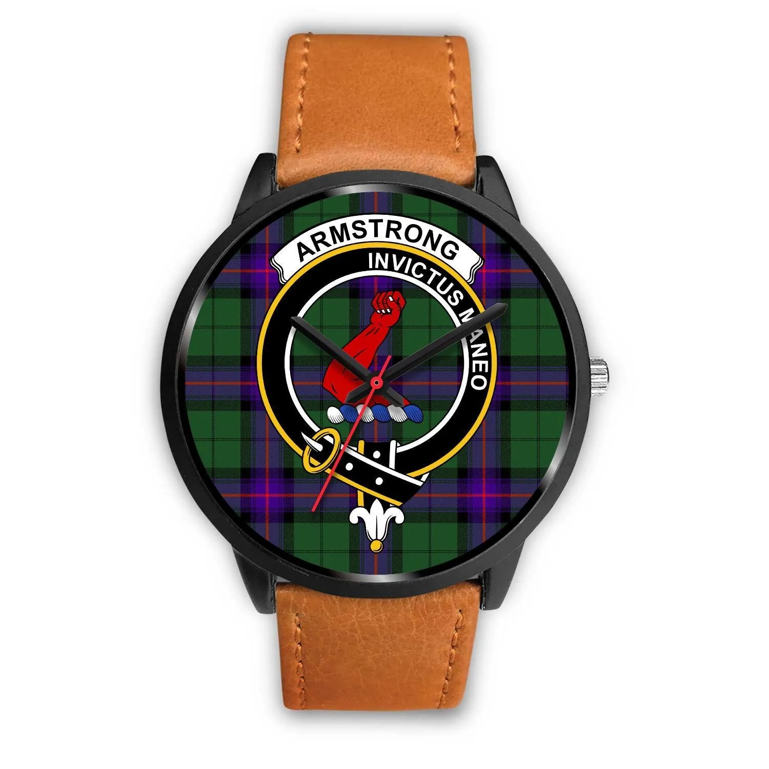 Armstrong Modern Clan Badge Tartan Black Watch