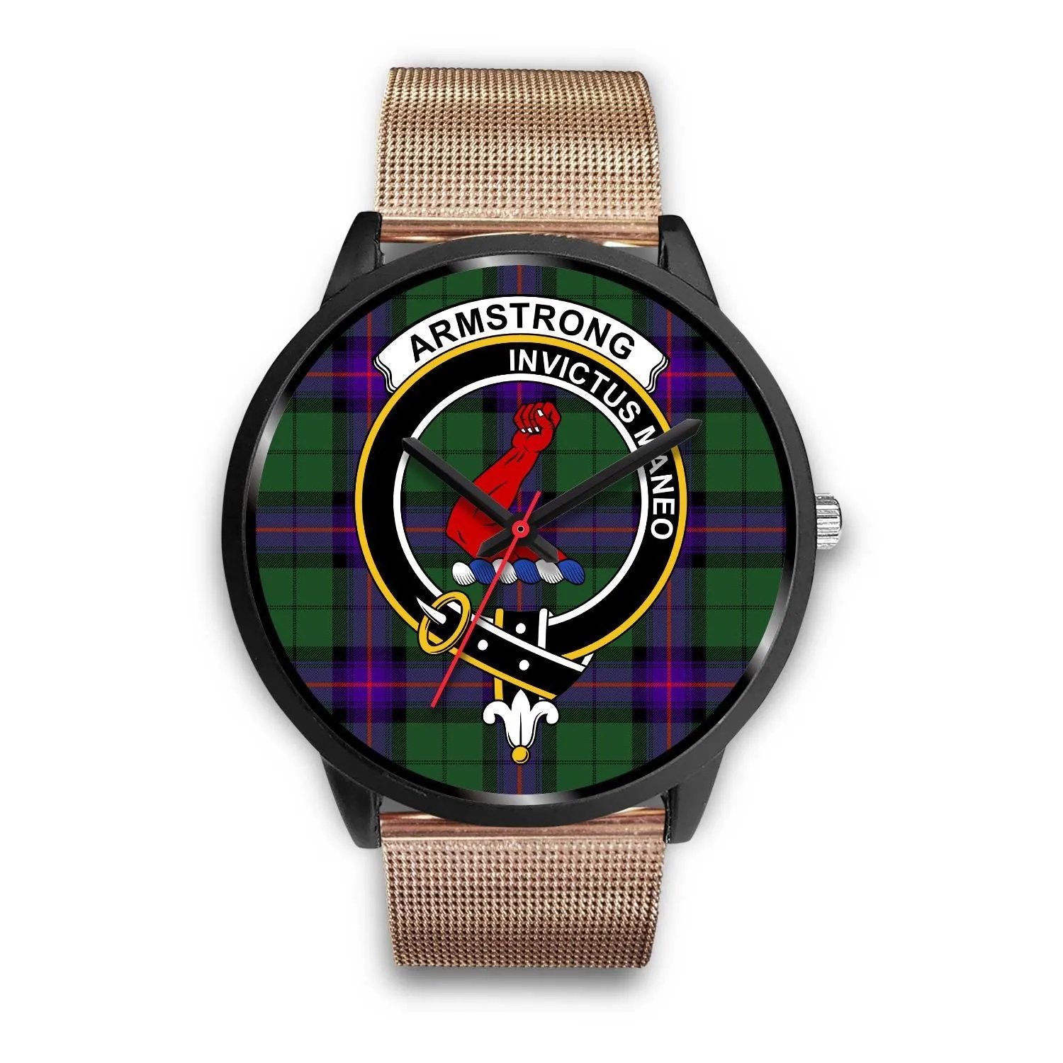 Armstrong Modern Clan Badge Tartan Black Watch