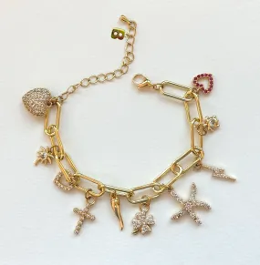 ARRIVEDERCI CHARM BRACELET