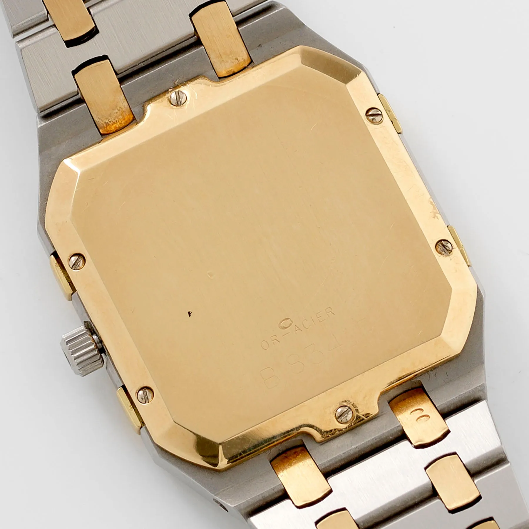 Audemars Piguet Royal Oak Rectangular Steel and Gold 6005