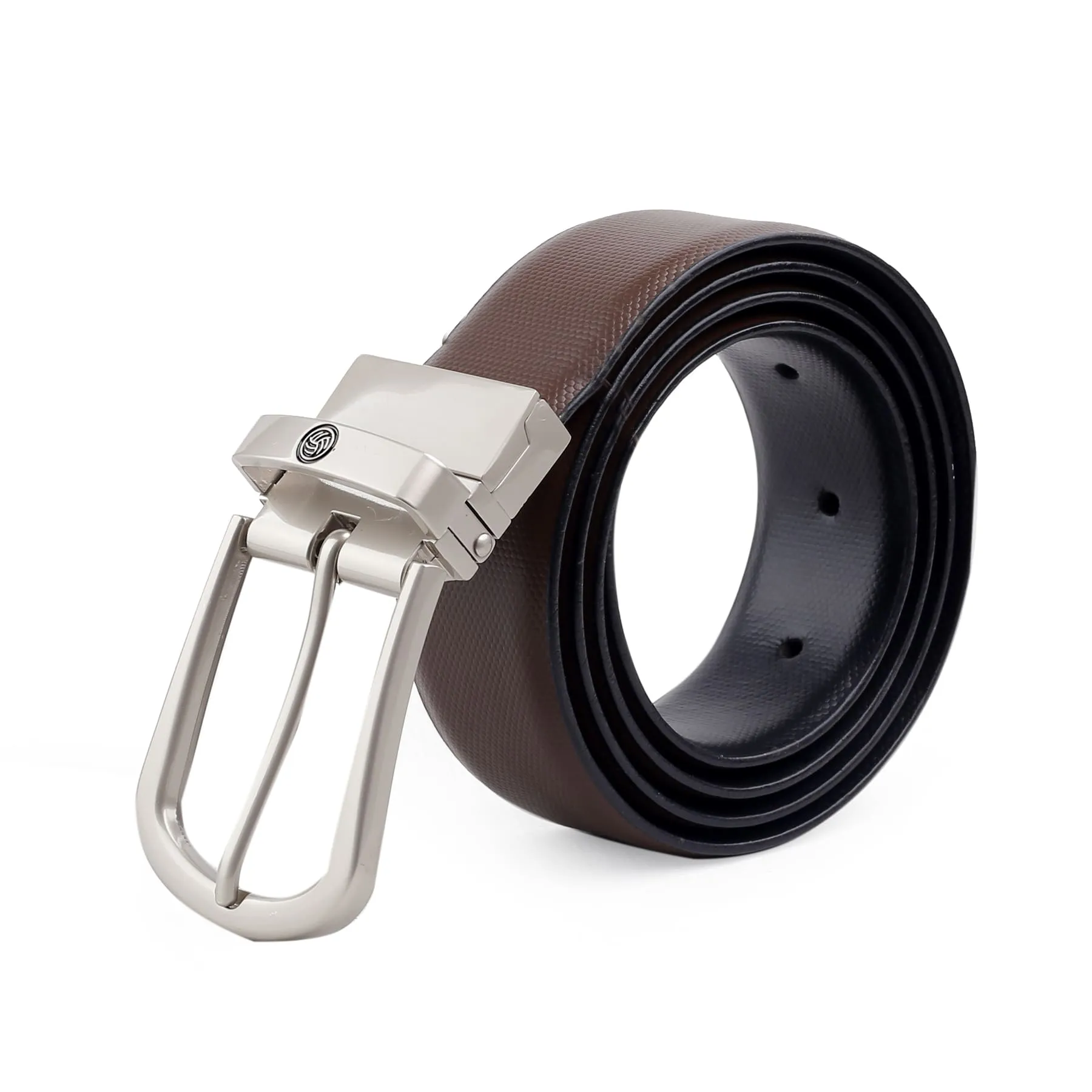 Bacca Bucci Reversible Genuine Leather Formal Dress Belts