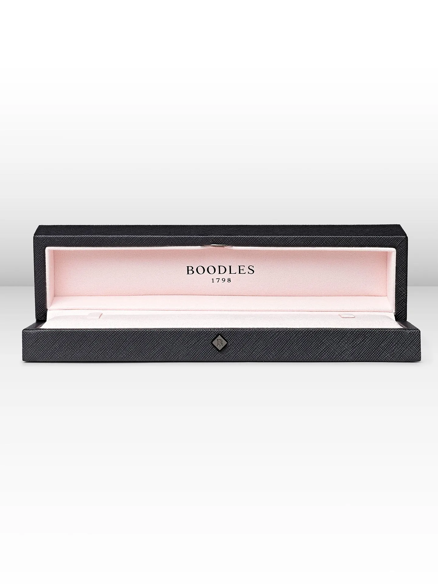 Be Boodles Platinum and Rose Gold Diamond Bracelet