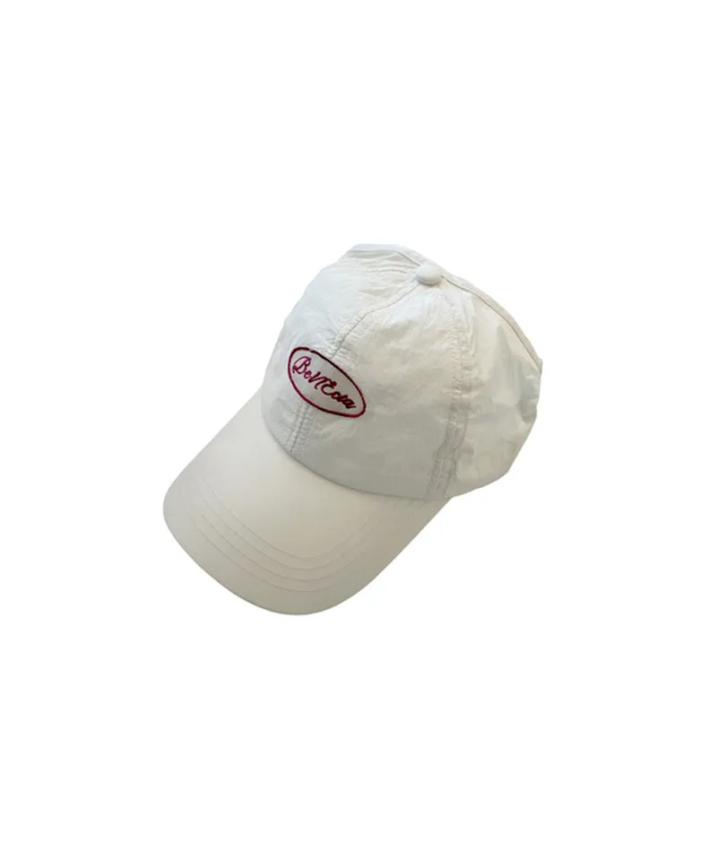 BENECIA 12 Back Slit Ball Cap - Beige