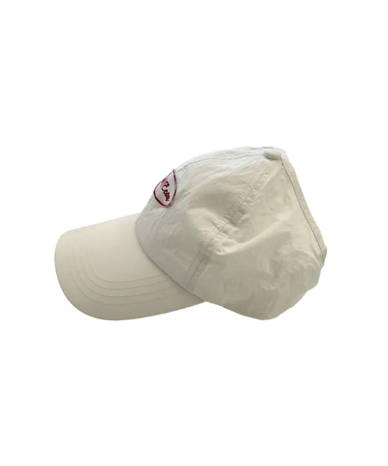 BENECIA 12 Back Slit Ball Cap - Beige