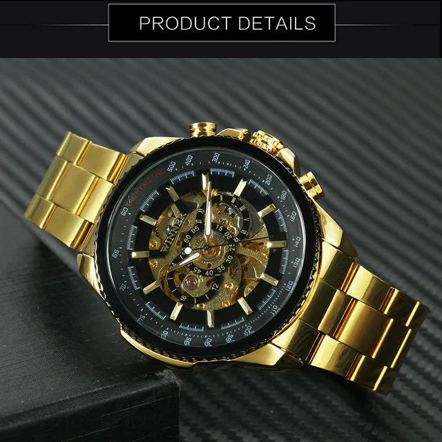 Best Brand Men Watches For Sale Auto Mechanical WINNER Watch Gift For Men Montre Certus Homme