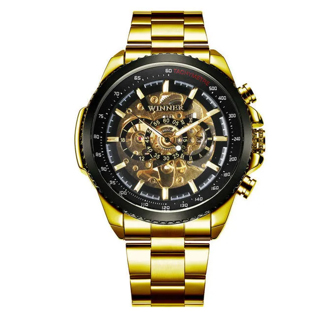 Best Brand Men Watches For Sale Auto Mechanical WINNER Watch Gift For Men Montre Certus Homme