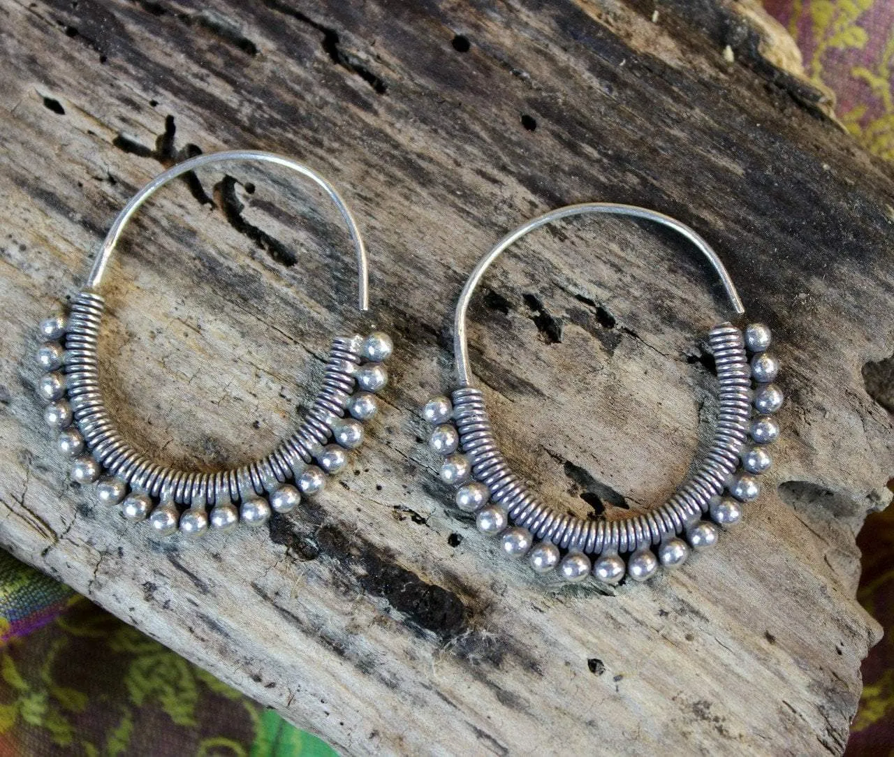 Bindu Hoop Earrings