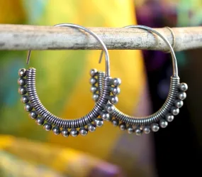 Bindu Hoop Earrings