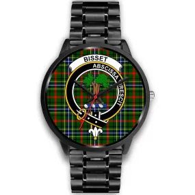 Bisset Clan Badge Tartan Black Watch