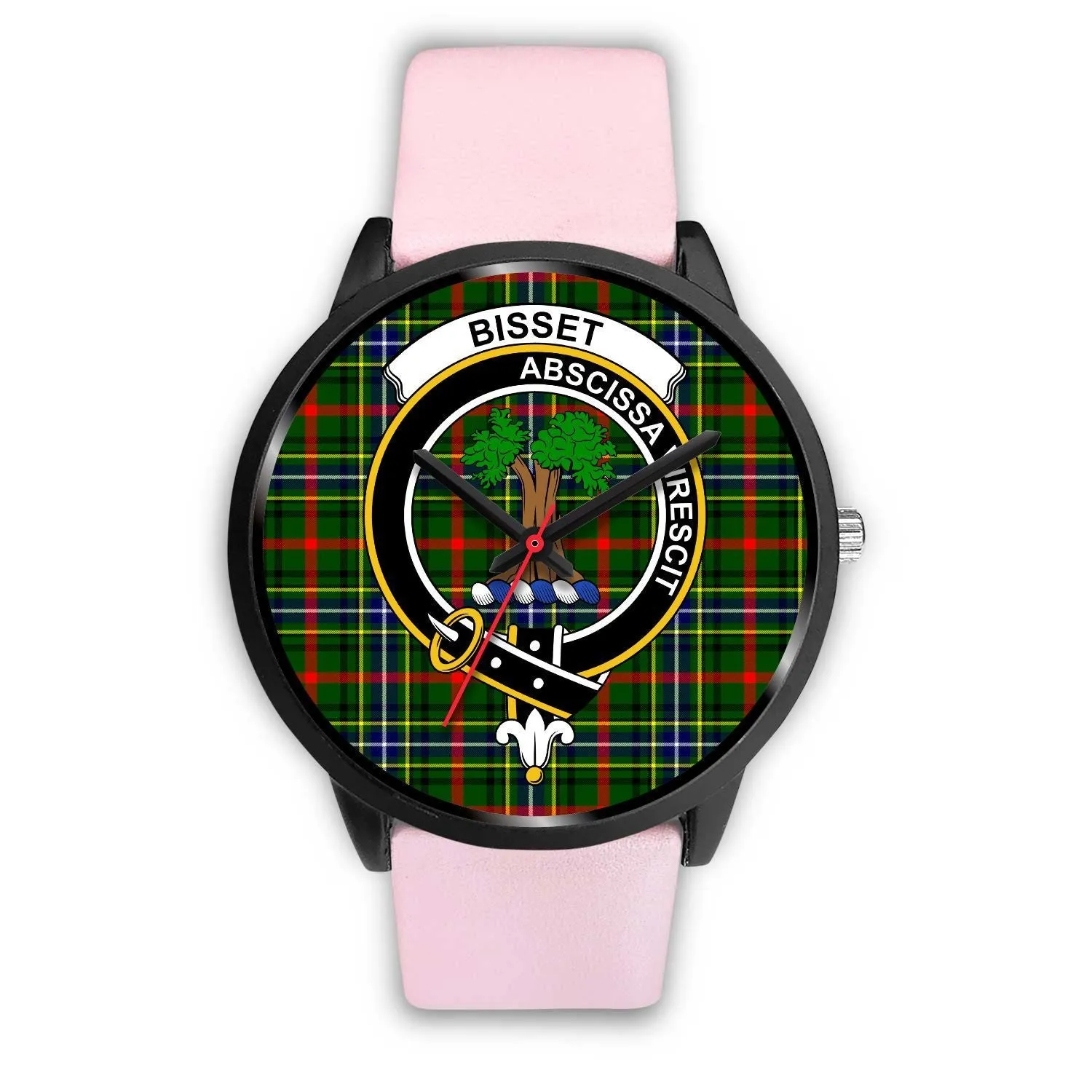 Bisset Clan Badge Tartan Black Watch