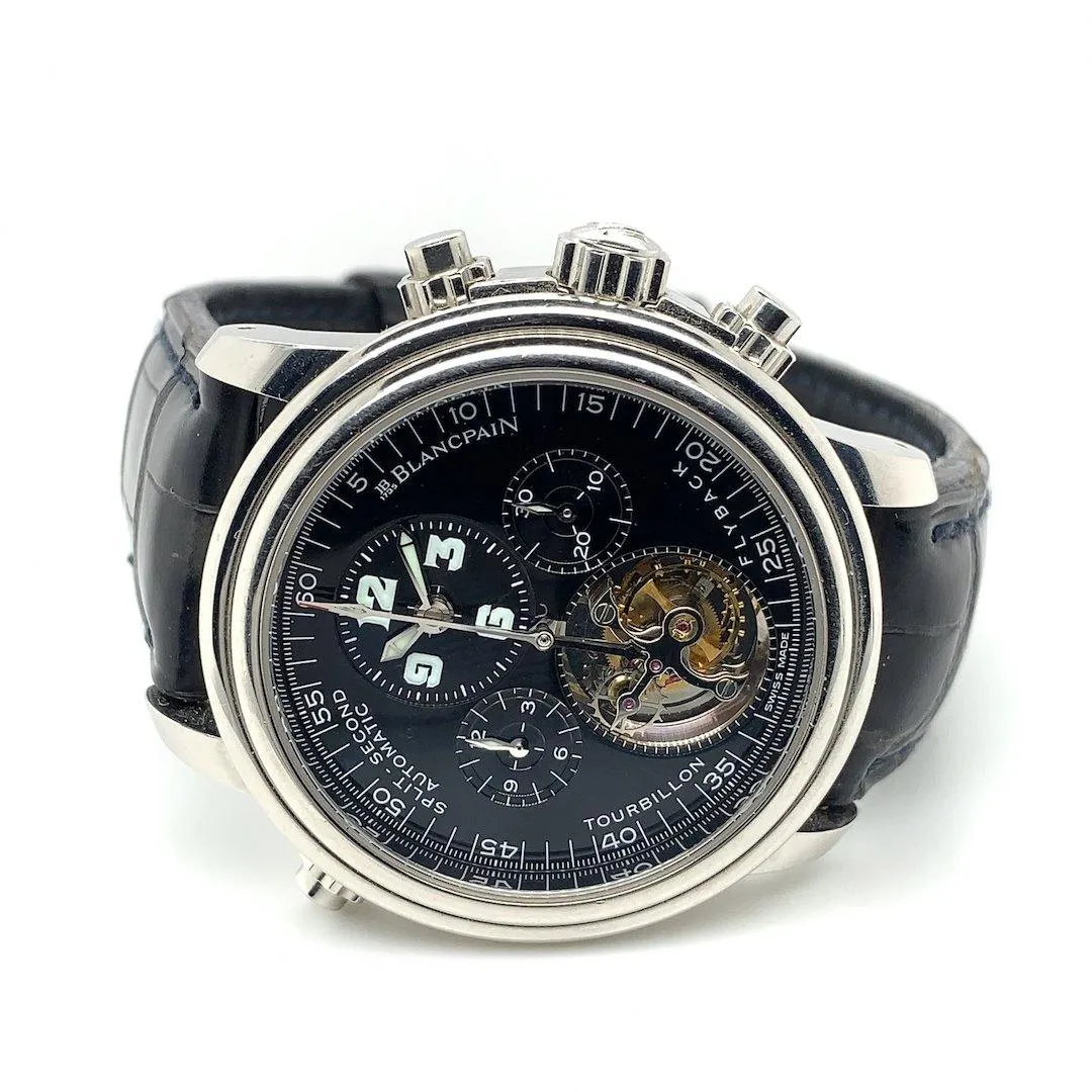 Blancpain, Leman Chronograph Split-Seconds Flyback Tourbillon, Ref. 2189F-3430-63B