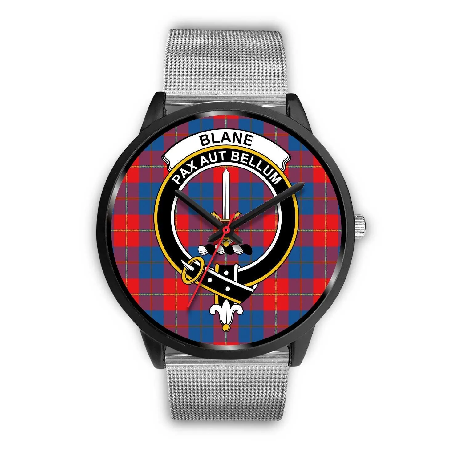 Blane Clan Badge Tartan Black Watch