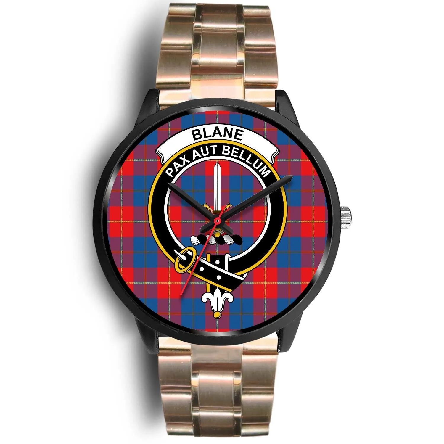 Blane Clan Badge Tartan Black Watch