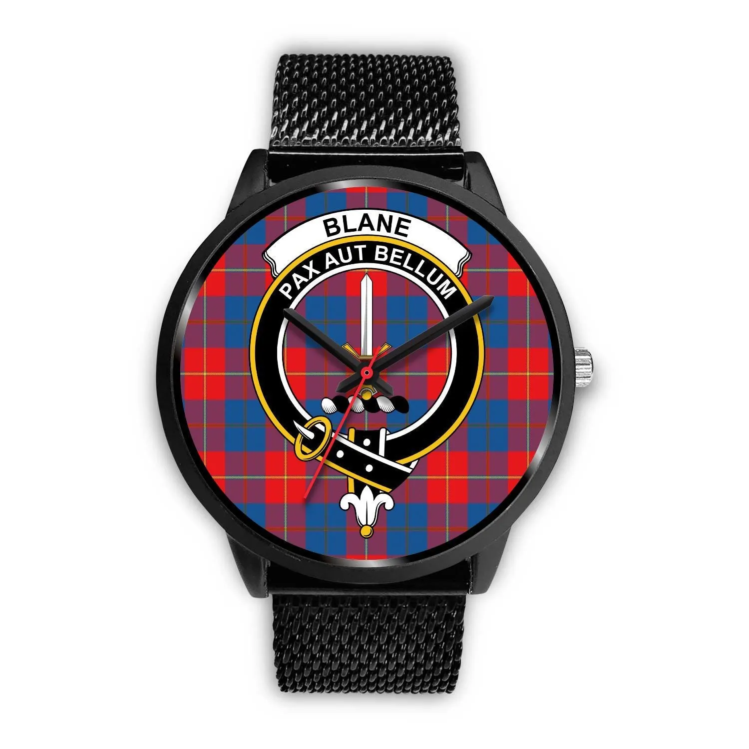 Blane Clan Badge Tartan Black Watch