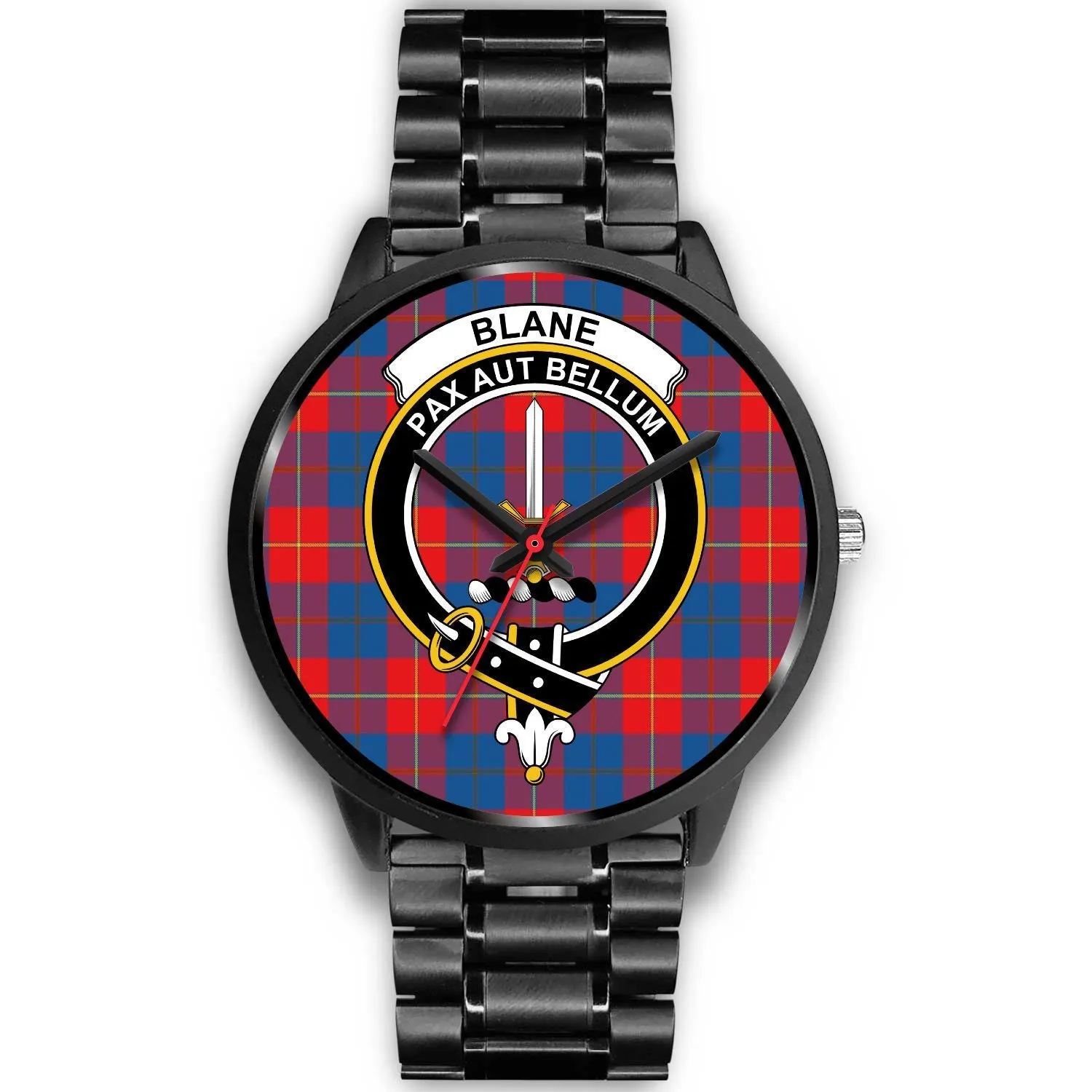 Blane Clan Badge Tartan Black Watch