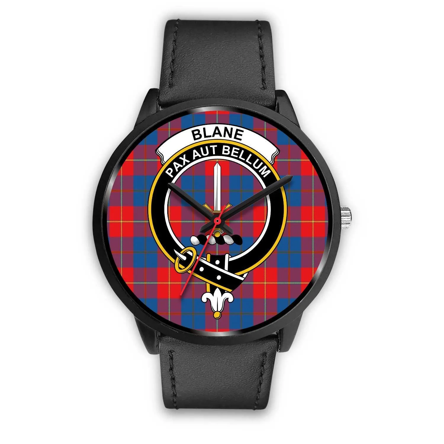 Blane Clan Badge Tartan Black Watch