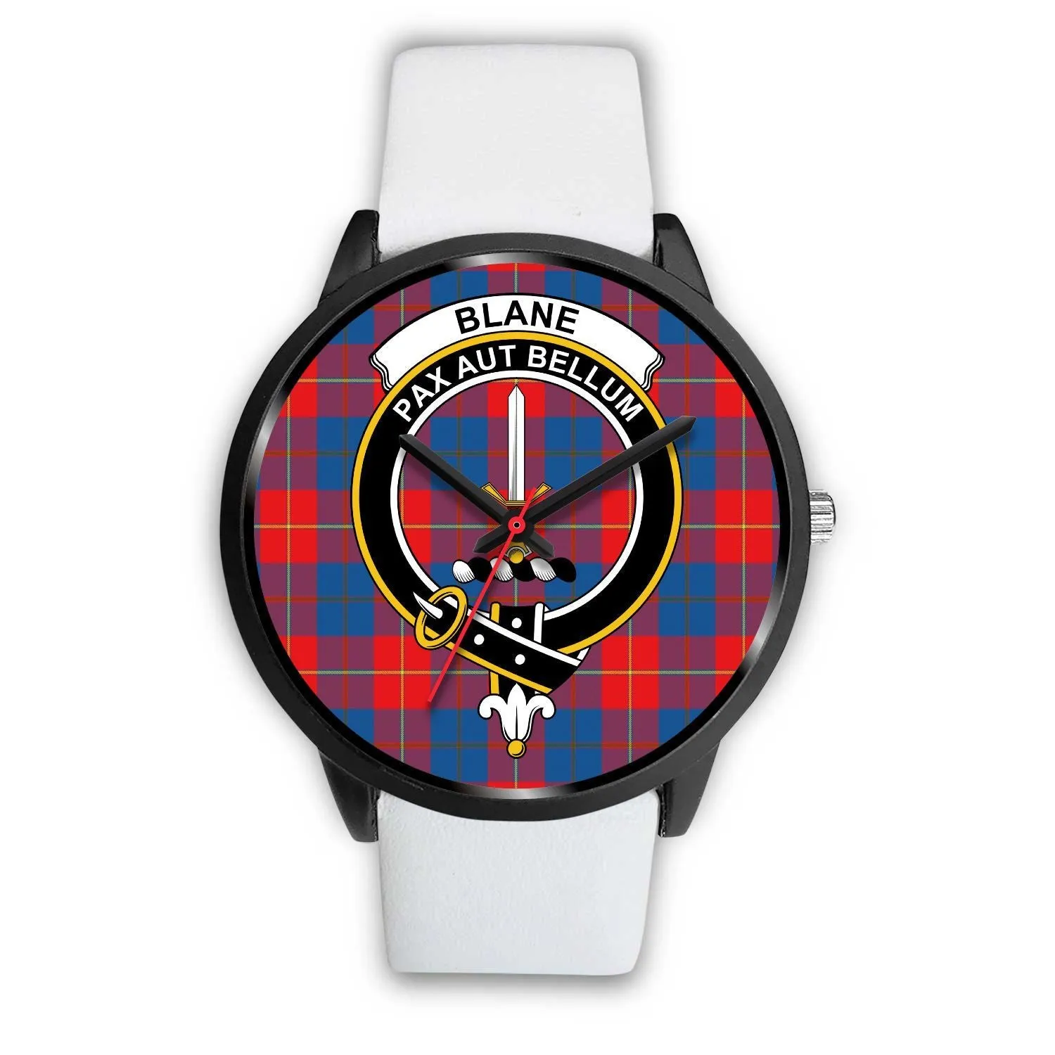 Blane Clan Badge Tartan Black Watch