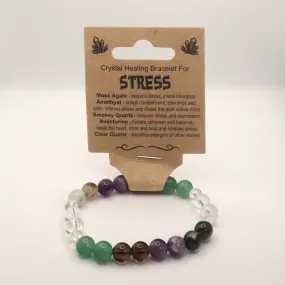 Bracelet Crystal Healing Stress