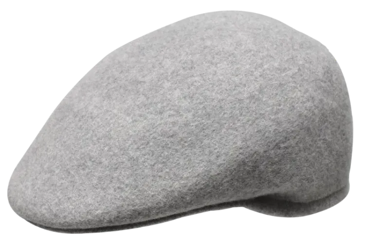 Bruno Capelo Men's Grey Cap Men's Gray Casual 100% Wool Hats