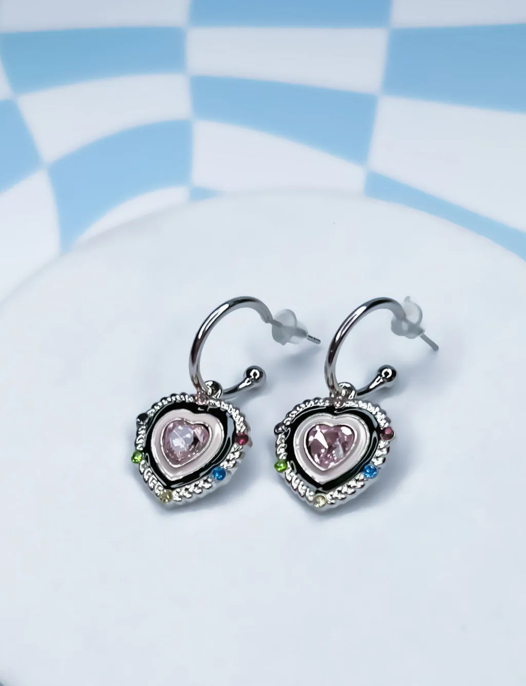 CANDYLAND HEART EARRINGS