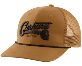 Carhartt Script Cap Brown